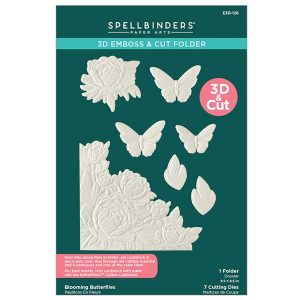 Spellbinders Blooming Butterflies 3D Emboss & Cut Folder