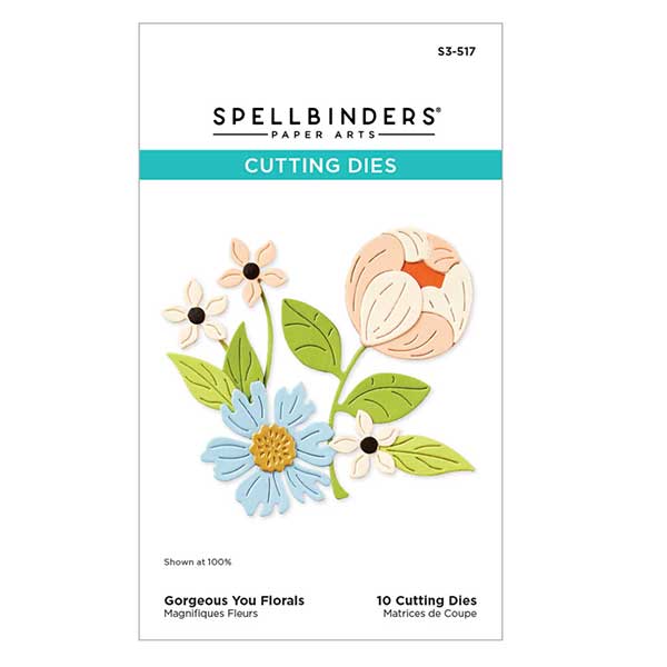 Spellbinders Gorgeous You Florals Etched Dies