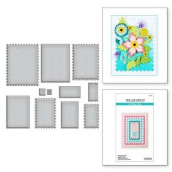 Spellbinders Nested Postage Labels & Tag Etched Dies