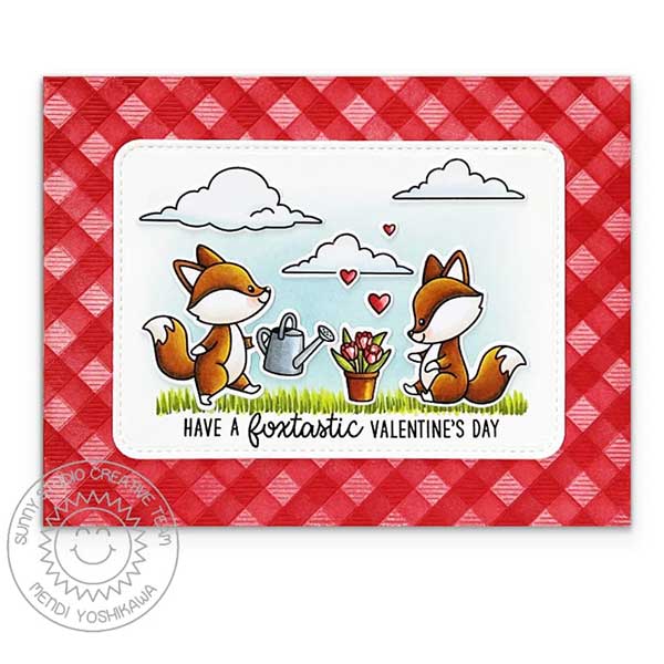 Sunny Studio Stamps Foxy Friends Dies