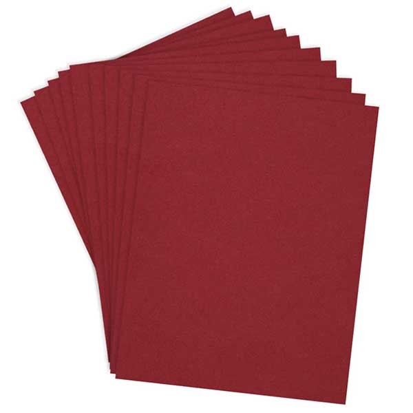 Spellbinders Cranberry Essentials Cardstock