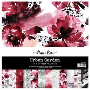 Spellbinders Paper Rose – Urban Garden 12×12 Paper Collection