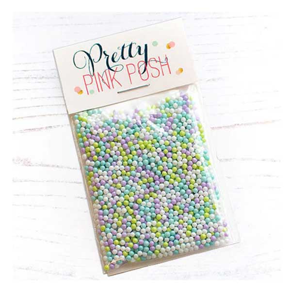 Pretty Pink Posh Pastel Party Shaker Beads