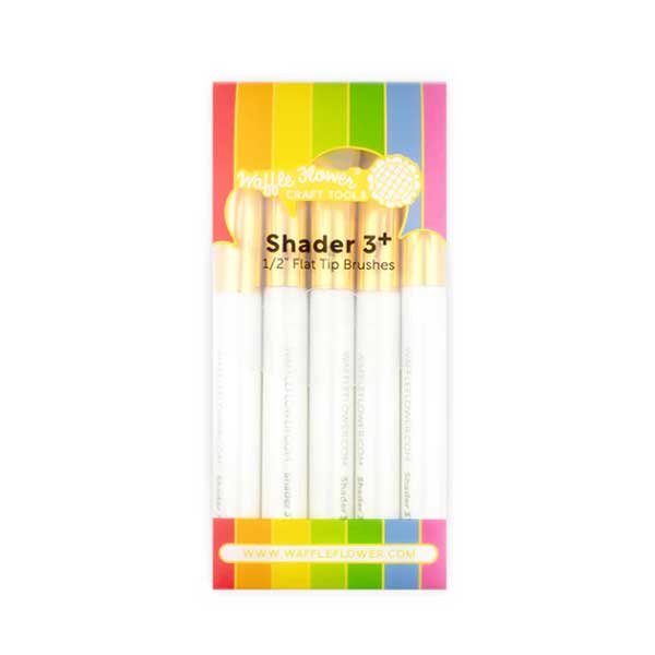 Waffle Flower Shader Brush 3+ - 5/pk