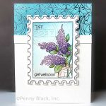 Penny Black Good Wish Bouquet Stamp Set