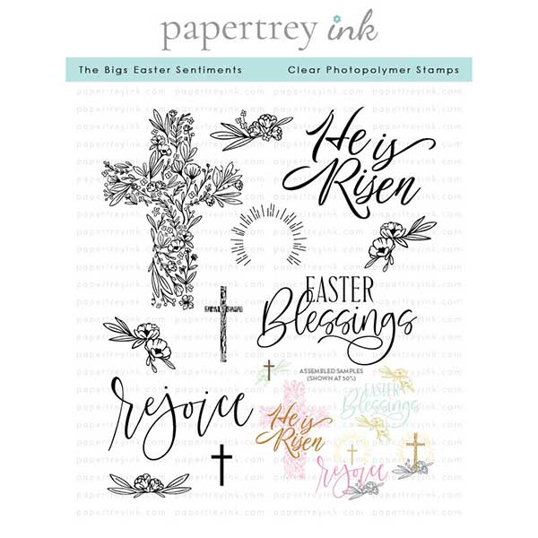 Papertrey Ink The Bigs Easter Sentiments Stamp