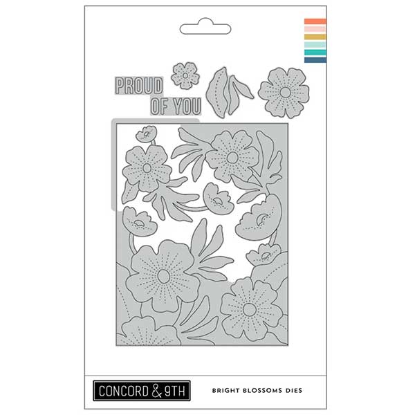 Concord &amp; 9th Bright Blossoms Inlay Dies