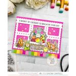 Mama Elephant Basket of Goodies Stamp Set