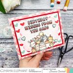 Mama Elephant Birthday Block Creative Cuts