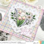 Mama Elephant Build A Bouquet Stamp Set