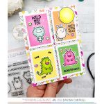 Mama Elephant Monster Hugs Stamp Set