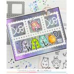 Mama Elephant Monster Hugs Stamp Set