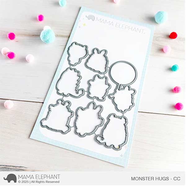 Mama Elephant Monster Hugs Creative Cuts