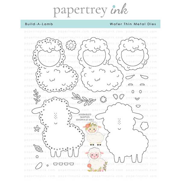 Papertrey Ink Build-A-Lamb Dies