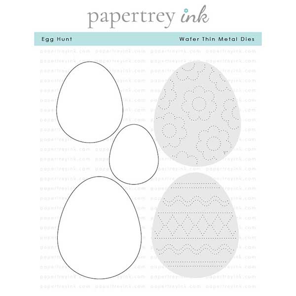 Papertrey Ink Egg Hunt Dies