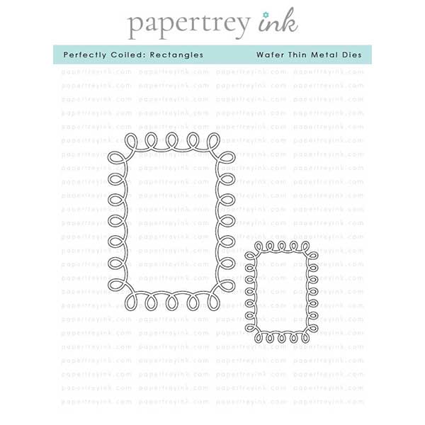 Papertrey Ink Perfectly Coiled: Rectangles Die