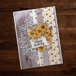 Spellbinders Paper Rose – Sunflower Border Metal Cutting Die