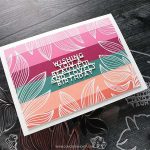 Concord & 9th – Kristina Werner Long Line Leaves Stamp