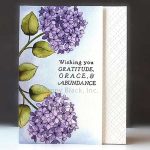 Penny Black Hydrangeas Stamp Set