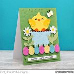 Pretty Pink Posh Sentiment Strips: Easter Stamp Set