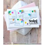 Waffle Flower Sealed Sentiments Matching Die