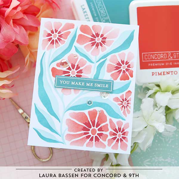 Concord &amp; 9th Petal Print Stencil Pack