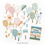 Concord & 9th Pickleball Pals Stamp Set