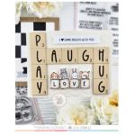 Mama Elephant Game Night Stamp Set
