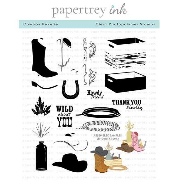 Papertrey Ink Cowboy Reverie Stamp