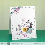 Waffle Flower Wild & Free Stamp Set
