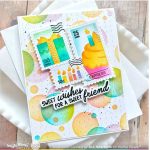 Waffle Flower Hey Cupcake Sentiments Matching Die