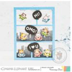 Mama Elephant Comic Cover Basic Creative Cuts