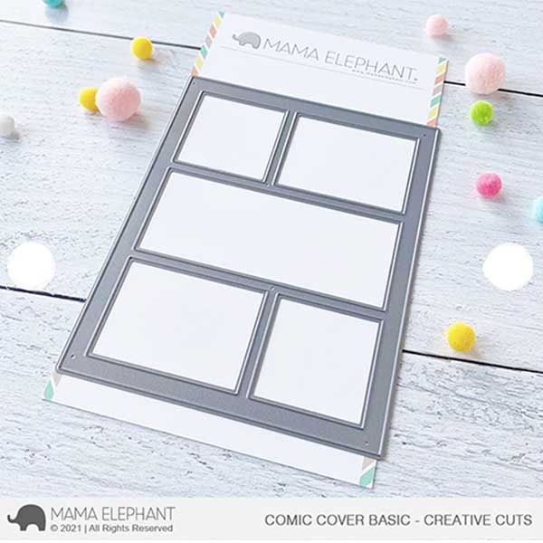 Mama Elephant Comic Cover Basic Creative Cuts