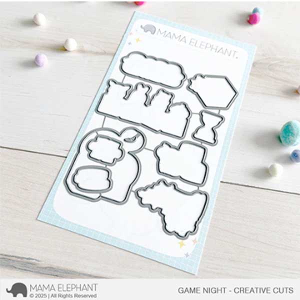 Mama Elephant Game Night Creative Cuts