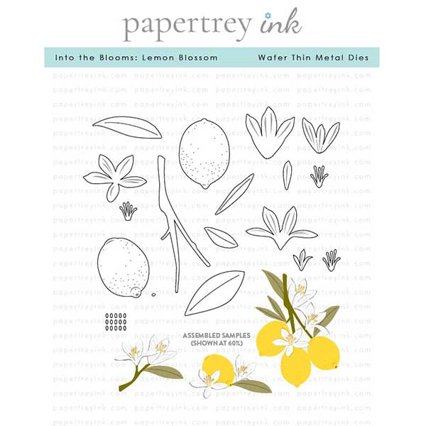 Papertrey Ink Into the Blooms: Lemon Blossom Dies