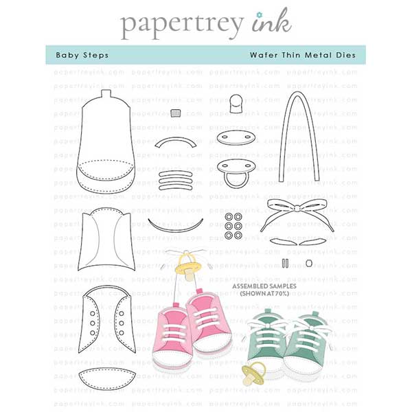 Papertrey Ink Baby Steps Dies