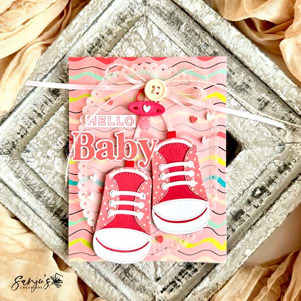 Papertrey Ink Baby Steps Stencil Collection