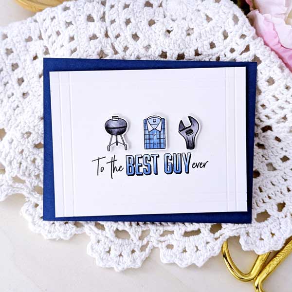 Papertrey Ink Best Dad Stamp
