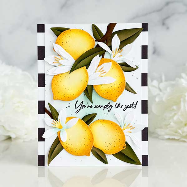 Papertrey Ink Into the Blooms: Lemon Blossom Dies