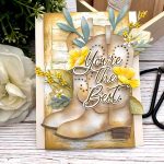 Papertrey Ink In Stitches: Cowboy Boot Stencil Collection