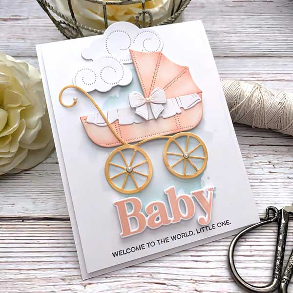 Papertrey Ink Build-a-Baby Buggy Dies