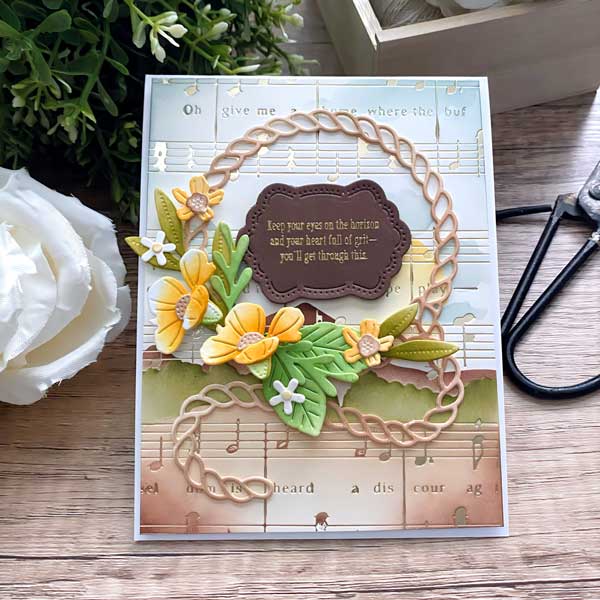 Papertrey Ink Home on the Range Hot Foil Plate