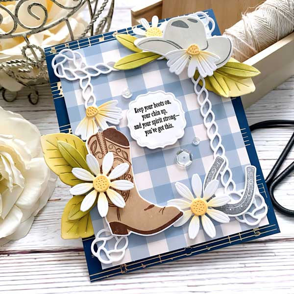 Papertrey Ink Border Bling: Rope Frame Die