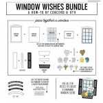 Concord & 9th Window Wishes Stamp Set