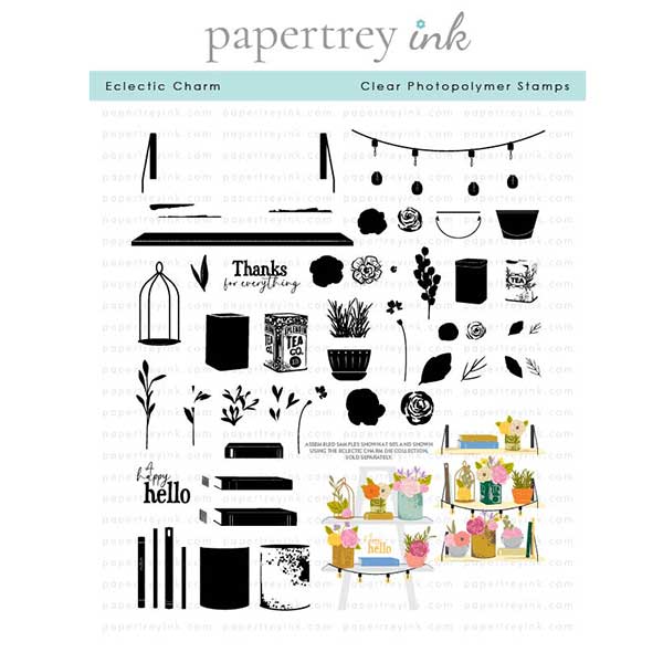 Papertrey Ink Eclectic Charm Stamp