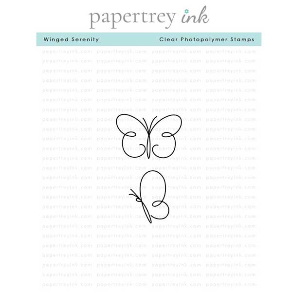 Papertrey Ink Winged Serenity Stamp