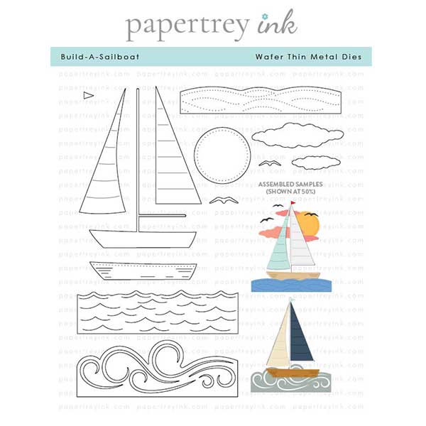 Papertrey Ink Build-A-Sailboat Dies