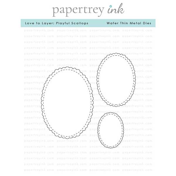 Papertrey Ink Love to Layer: Playful Scallops Dies