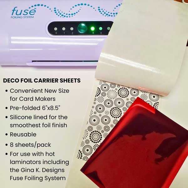 Deco Foil Carrier Sheets 6&quot;X8.5&quot;
