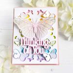 Papertrey Ink Cornered Butterflies Dies